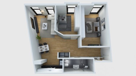Apartament 2+1 - Shitje Rruga Gjon Krisli